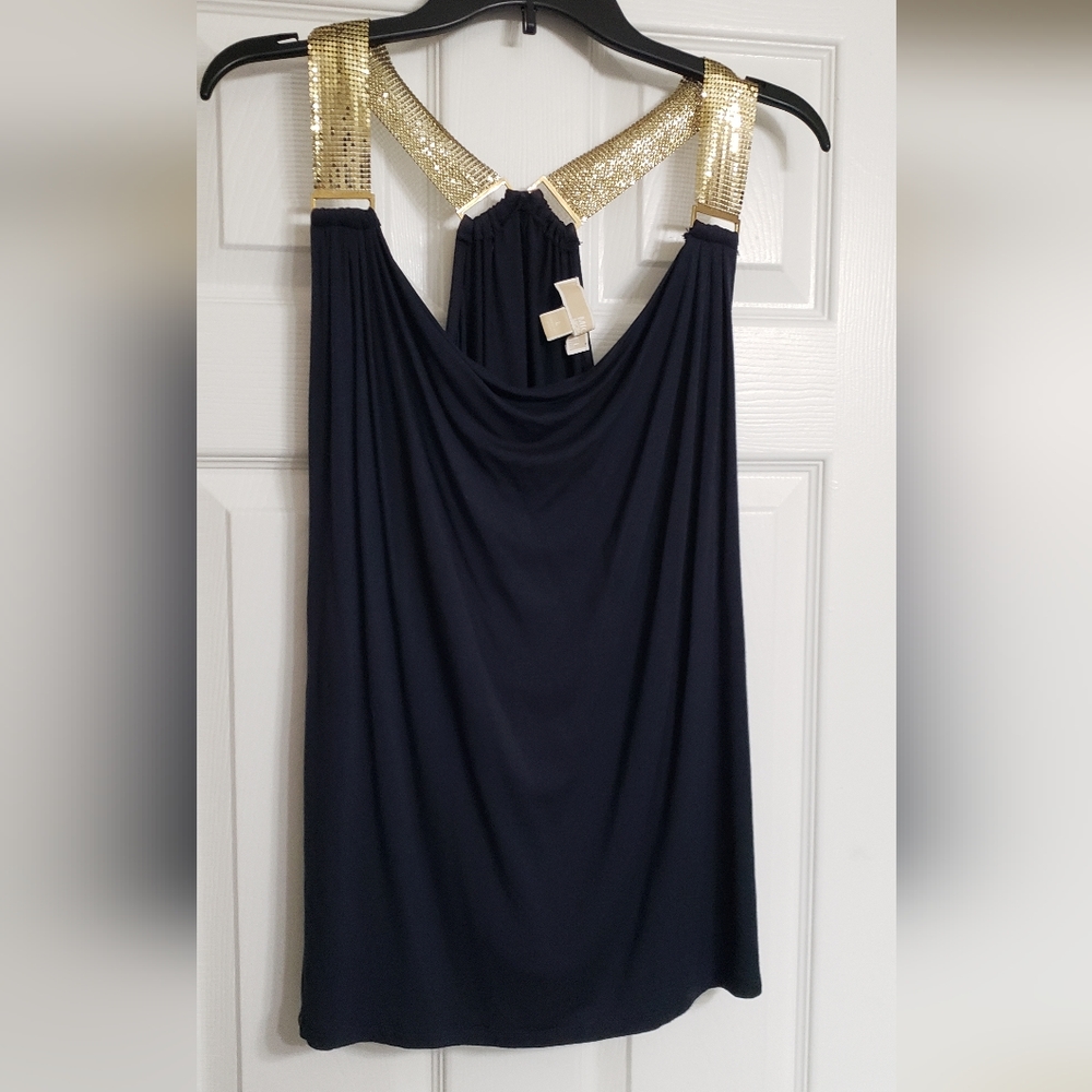 Michael Kors sparkle top shirt blouse